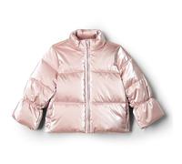 Amazon Essentials x Sofia Grainge Piumino In Taffetà Bambine e Ragazze, Metallic Light Pink, 3 anni
