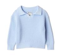 Amazon Essentials x Sofia Grainge Set Maglie e Canotte in Cotone Lavorato all'Uncinetto, Collezione Mommy & Me Bambini e ragazzi, Blu Chiaro, 3 anni
