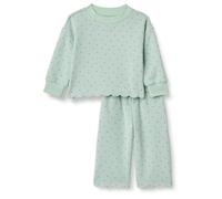 Amazon Essentials x Sofia Grainge Set Pantaloni E Top in Spugna Bimba, Menta Piccole Fragole, 3-6 Mesi