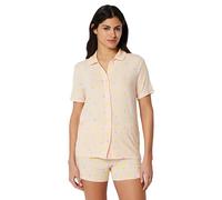 Amazon Essentials x Sofia Grainge Set Pigiama Estivo a Maniche Corte Mommy and Me per Donne e Ragazze, Limone Rosa Chiaro, XS