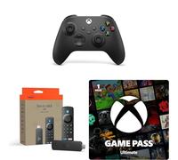 Amazon Fire TV Stick 4K + Controller Xbox Carbon Black + 1 mese di Game Pass Ultimate