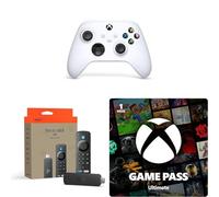 Amazon Fire TV Stick 4K + Controller Xbox Robot White + 1 mese di Game Pass Ultimate