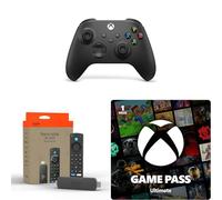 Amazon Fire TV Stick 4K Max + Controller Xbox Carbon Black + 1 mese di Game Pass Ultimate