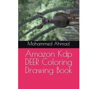 Amazon Kdp DEER Coloring Drawing Book