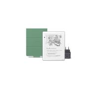 Amazon Kindle Scribe 64 GB (Grafite) + Penna Premium + Custodia | Materiali di origine vegetale (Verde Matcha) + USB-C Caricabatterie