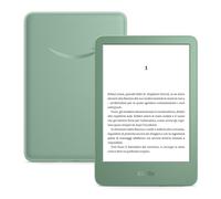Amazon Kindle (Ultimo modello) - Il più leggero e compatto, con schermo antiriflesso, cambio pagina più rapido, illuminazione frontale regolabile - 16 GB - Senza pubblicità - Verde Matcha