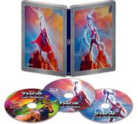 Amazon limited THOR LOVE AND THUNDER Blu-ray 4K UHD MovieNEX Steelbook Japan ...