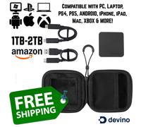 Amazon Basics SSD Esterno Portatile Unità a Stato Solido Esterna da 2 TB Velocità fino a 2000MB/s USB 3.2 Gen 2 IP65 Antiacqua e Antipolvere Nero