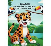 Amazon Rainforest Animal Coloring Book