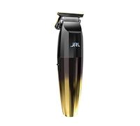 Amazon Series JRL FreshFade 2020T-G - Tagliacapelli professionale con tecnologia Cool Blade per la toelettatura degli uomini, ricaricabile, con lame in acciaio inox e resistente alla corrosione (oro)