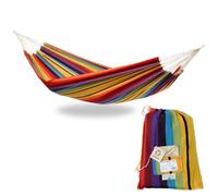 AMAZONAS Amaca classica XL Barbados Rainbow fatta a mano in Brasile fino a 200 k