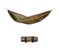 Amazonas AZ-1030260 Ultra-Light Travel Set Camouflage Amaca da Trekking, Verde Militare, Verde Militare, Null