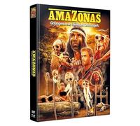 Amazonas - Gefangen in der Hölle des Dschungels - Mediabook wattiert - Limited Edition auf 144 Stück (Blu-ray+Bonus-DVD)