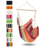 Amazonas Hammock AZ-2030150 Brasil Poltrona Sospesa Acerola, Arancione, 130x110x160 cm