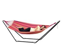 Amazonas Hammock AZ-4210000 Beach Set Vulcano con Amaca Tonga Vulcano, Fucsia, 304x78.5x91.5 cm