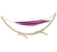 Amazonas Hammock AZ-6010100 Star Set con Amaca Tonga Candy, Viola, 358x105x113 cm