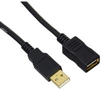 AmazonBasics Cavo prolunga USB-A 2.0 maschio, femmina USB-A, 2 m, Nero