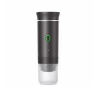 AMAZTECH Macchina da caffè portatile 3 in 1, compatibile con capsule NS, DG e caffè macinato - Macchina da caffè espresso per campeggio, viaggi e casa - wireless, compatta e facile da usare (metallo)