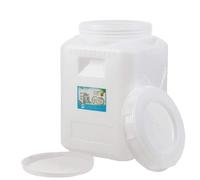 AMAZWI Barili di fermentazione in plastica per uso alimentare, possono contenere acqua, miele, vino e altri liquidi (15 L)