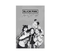 AmAzwi Poster K-pop BLACKPINK 18 su tela, decorazione artistica da parete per soggiorno e camera da letto, senza cornice: 20 x 30 cm