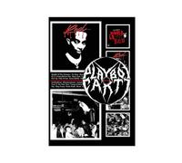 AmAzwi Poster su tela, motivo: Playboi Carti_Die_Lit_Album_Cover_Poster, decorazione per camera da letto, sport, ufficio, stanza, regalo, senza cornice: 30 x 45 cm