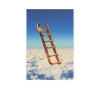 AmAzwi Poster su tela, motivo: Travis Highest in the Room, con copertina dell'album Scott, decorazione artistica da parete per soggiorno e camera da letto, senza cornice: 20 x 30 cm