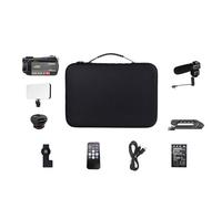 AMAZWI Videocamera Camcorder 1080P Video Camera Vlog Video Camera 4K For Live Streaming, AC5 12X Optical Zoom Digital Vlogging Camera Professional Videocamera digitale per vlogging