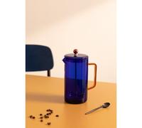 AMBAR COLLECTION - Cafetière 670 Et 500ml En Verre Borosilicaté Blu Cobalto