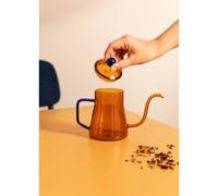 AMBAR COLLECTION - Teiera 350ml In Vetro Borosilicato Ambra