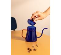 AMBAR COLLECTION - Teiera 350ml In Vetro Borosilicato Blu Cobalto