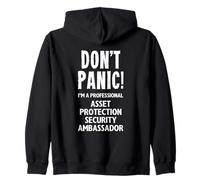 Ambasciatore della Sicurezza per la Protezione delle risorse Felpa con Cappuccio