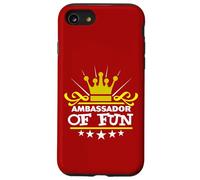Ambasciatore di divertimento divertente dicendo costume partito Starter bianco Custodia per iPhone SE (2020) / 7 / 8