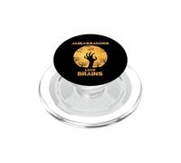 Ambasciatori amano il cervello Halloween PopSockets PopGrip per MagSafe