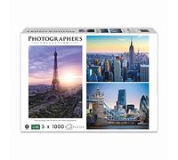Ambassador 7230958 - Set Puzzle da 3 x 1000 Pezzi, per Adulti e Bambini dai 12 Anni in su, Collezione Photographer's