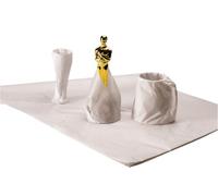 Ambassador - Carta velina, 500 x 750 mm, 18 g/m², 480 fogli, colore: Bianco
