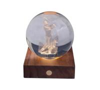 AMBER CRYSTAL LIGHT 3D GOLFING G025GO GINGKO