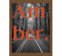 Amber: Dark Brown Coffee Table Book for Home Decor | Cozy Autumn Photography