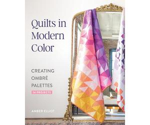 Amber Elliot Quilts in Modern Color (Tascabile)
