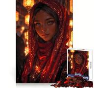 Amber Gaze︰ Incantatrice delle Mille e una notte Puzzle da 1000 pezzi per adolescenti Attività di svago e pensiero creativo Incastro solido (50x75cm)