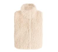 Amber & June Gilet crema Donna - Abbigliamento - Taglie comode - Giacche Amber & June M