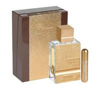 Amber Oud Gold 999.9 Dubai Edition 75ML Extrait de Parfum unisex Note di testa: Bergamotto, Note VerdiNote di cuore: Melone, Note Dolci, AnanasNote di fondo: Ambra, Muschio, Vaniglia, Note LegnoseBerg