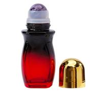 Amber Roller Bottles - UV Protection Glass, Empty Perfume Applicator Vessel