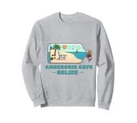 Ambergris Caye Belize Souvenir Belize Vacation Reminder Belize Felpa