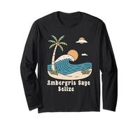 Ambergris Caye Belize Souvenir Belize Vacation Reminder Belize Maglia a Manica