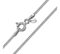 Amberta Catenina Collana da Bambini in Argento Sterling 925 Lunghezza 36 cm: Argento Barbazzale 1.3 mm