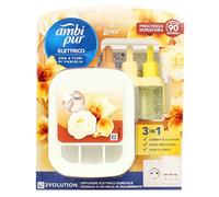 Ambi Pur 3Volution Profumatore Ambienti, Diffusore + 4 Ricariche Oro.