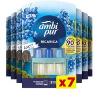 Ambi Pur 3Volution Lenor Capri - 7 Ricariche Per Profumatore Elettrico