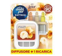 Ambi Pur - Ambi Pur Starter Kit 3Volution Diffusore Elettrico Oro E Fiori Di Vaniglia 20 ml