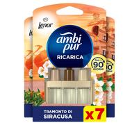 Ambi Pur 3Volution Profumatore per Ambienti, 7 Ricariche per Diffurore Elettrico