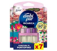 Ambi Pur 3Volution Ricarica Profumatore Elettrico, 7 Pezzi, Lenor Portofino